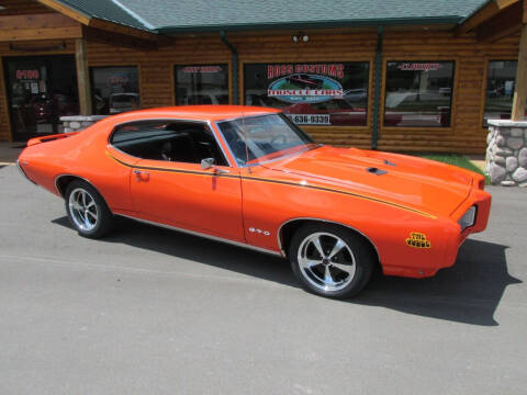 1969 Pontiac GTO for sale at Ross Customs Muscle Cars LLC in Goodrich MI