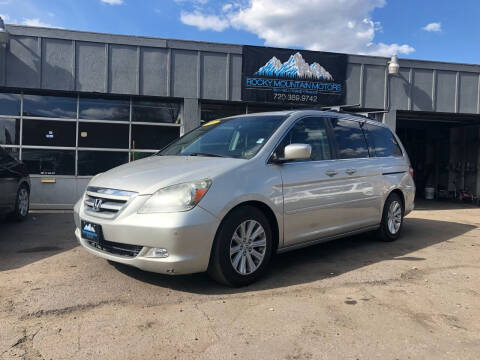 2006 Honda Odyssey for sale at Rocky Mountain Motors LTD in Englewood CO