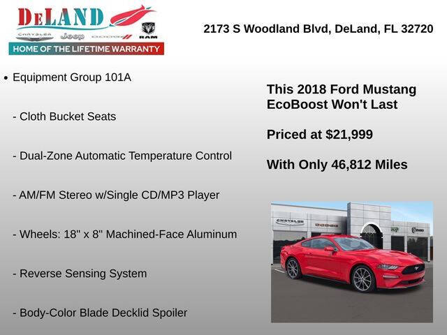 2018 Ford Mustang EcoBoost
