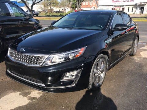 2015 Kia Optima Hybrid for sale at Texas Luxury Auto in Houston TX