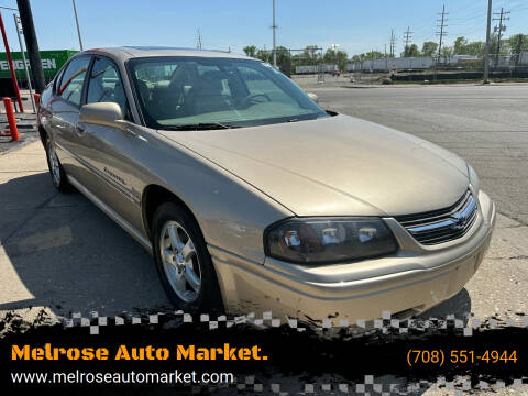 2004 Chevrolet Impala for sale at Melrose Auto Market. in Melrose Park IL