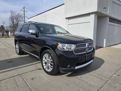 2013 Dodge Durango for sale at METRO CITY AUTO GROUP LLC in Lincoln Park MI
