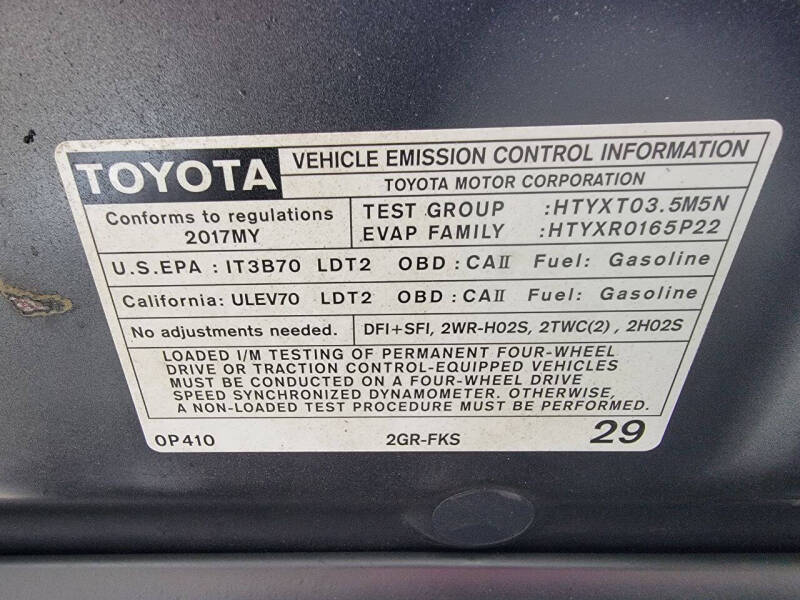 2017 Toyota Tacoma TRD Sport