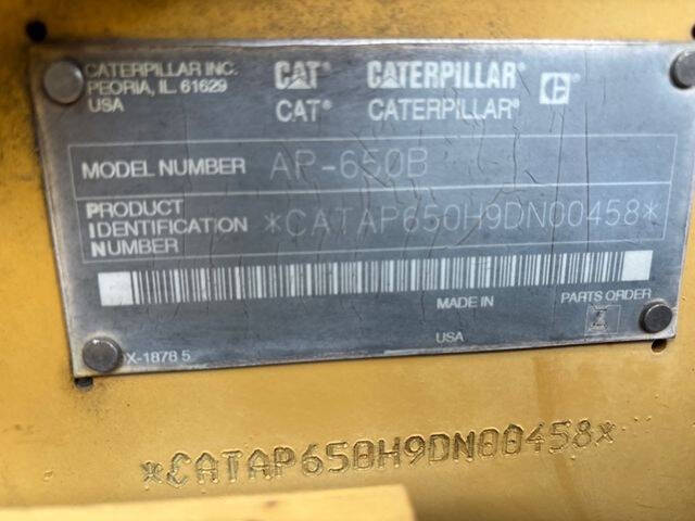 2001 Caterpillar AP650B