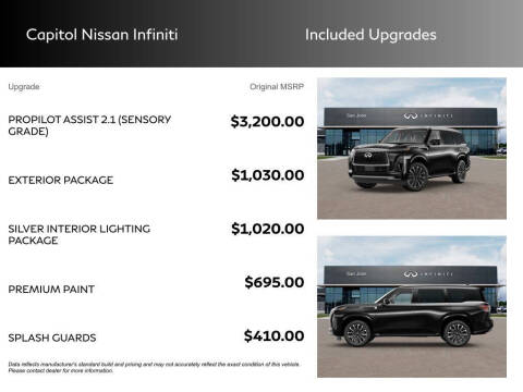 2025 Infiniti QX80 Sensory