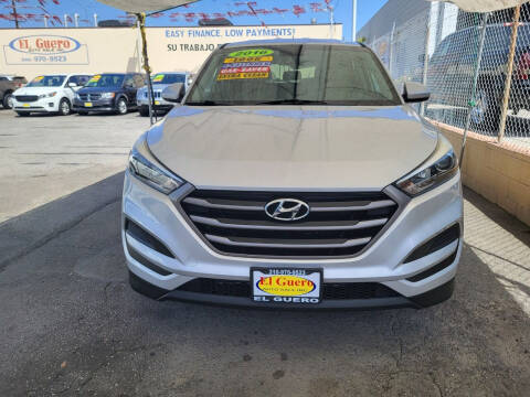 2016 Hyundai Tucson for sale at El Guero Auto Sale in Hawthorne CA