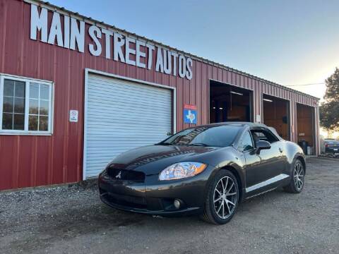 2011 Mitsubishi Eclipse Spyder for sale at Main Street Autos Sales and Service LLC in Whitehouse TX