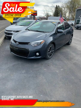 2014 Toyota Corolla for sale at KEV'S GASPORT AUTO SALES AND SERVICE, INC in Gasport NY