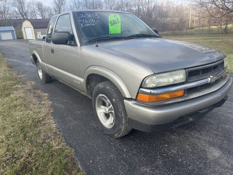 2003 Chevrolet S-10 for sale at Sinclair Auto Inc. in Pendleton IN