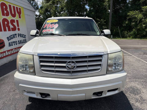 2003 Cadillac Escalade EXT