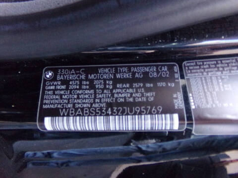 2002 BMW 3 Series 330Ci