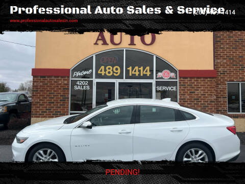 2017 Chevrolet Malibu for sale at Professional Auto Sales & Service in Fort Wayne IN