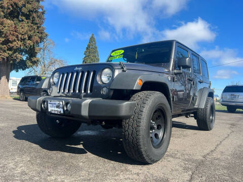 2014 Jeep Wrangler Unlimited for sale at Pacific Auto LLC in Woodburn OR
