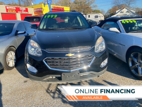 2016 Chevrolet Equinox for sale at Marino's Auto Sales in Laurel DE