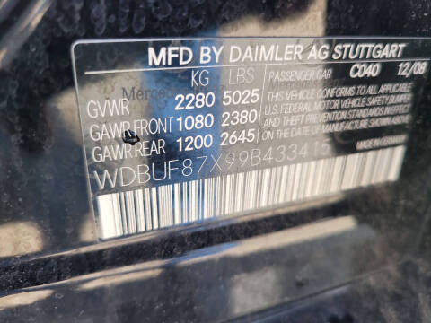 2009 Mercedes-Benz E-Class E 350 4MATIC