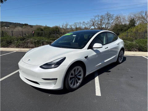 2022 Tesla Model 3 for sale at Dealers Choice Inc in Farmersville CA