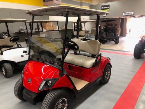 2019 Yamaha QuieTech Gas Golf Car - Red for sale at Curry's Body Shop in Osborne KS