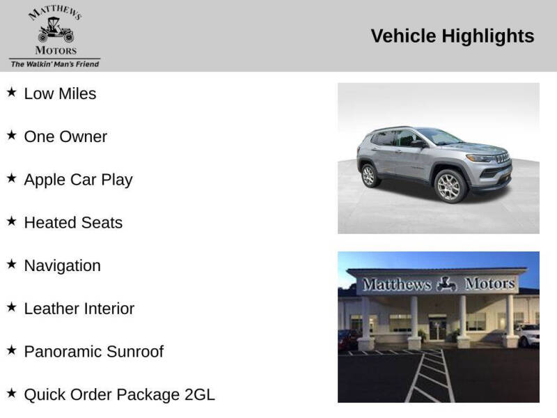 2022 Jeep Compass Latitude Lux