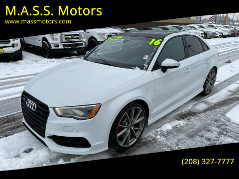 2016 Audi S3 for sale at M.A.S.S. Motors in Boise ID