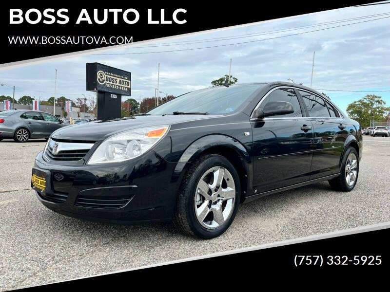 2008 Saturn Aura for sale at BOSS AUTO LLC in Norfolk VA