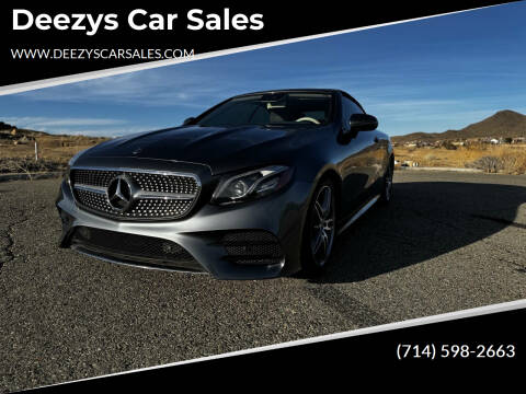 2018 Mercedes-Benz E-Class for sale at Deezys Car Sales in San Bernardino CA