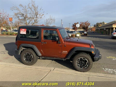 2014 Jeep Wrangler for sale at About New Auto Sales in Lincoln CA