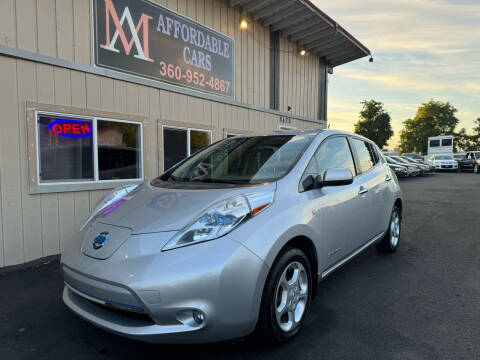 2012 Nissan LEAF for sale at M & A Affordable Cars in Vancouver WA