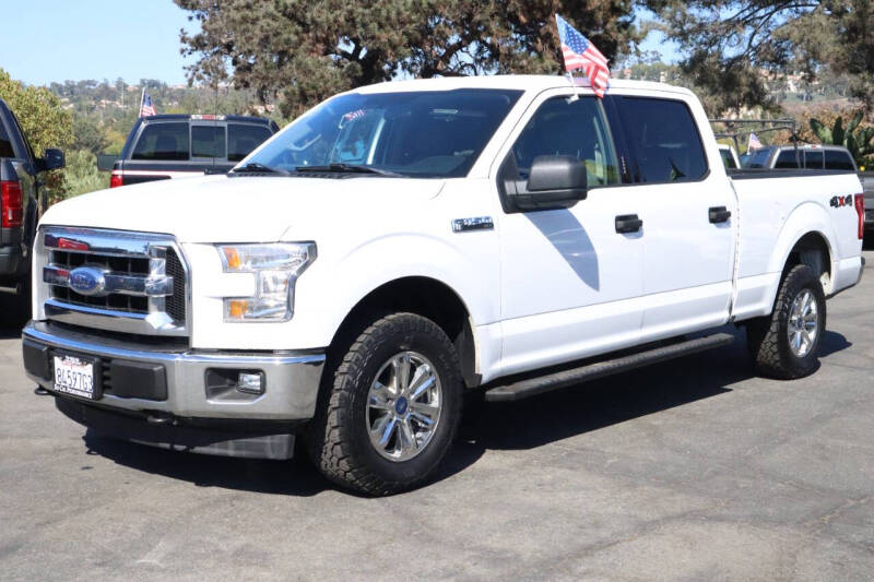 Used 2017 Ford F-150 XLT with VIN 1FTFW1EF7HFC91181 for sale in San Diego, CA