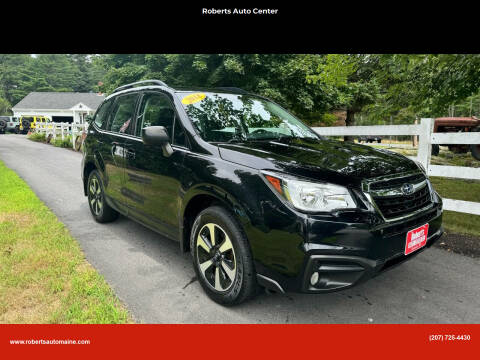 2018 Subaru Forester for sale at Roberts Auto Center in Bowdoinham ME