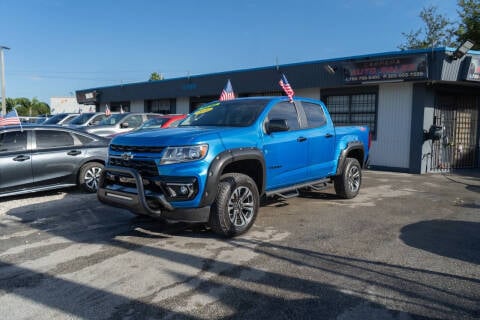 2021 Chevrolet Colorado for sale at CABRERA AUTO SALES in Hialeah Gardens FL