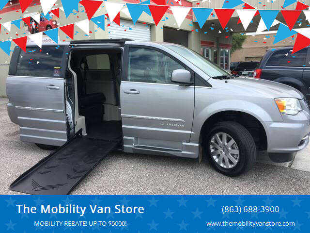 2015 Chrysler Town and Country for sale at The Mobility Van Store in Lakeland FL