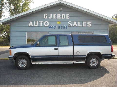 1993 GMC Sierra 2500 for sale at GJERDE AUTO SALES in Detroit Lakes MN