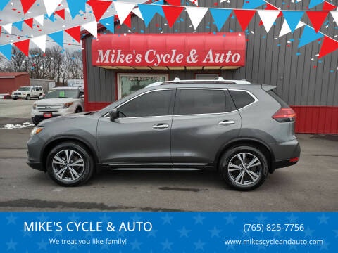 2017 Nissan Rogue for sale at MIKE'S CYCLE & AUTO in Connersville IN