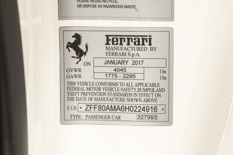 2017 Ferrari 488 Spider