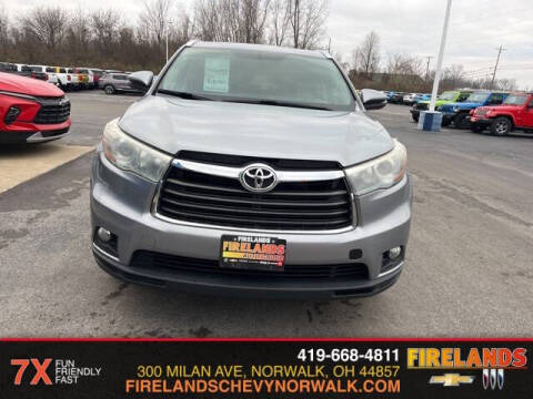 2016 Toyota Highlander for sale at Norwalk Car Shopper in Norwalk OH