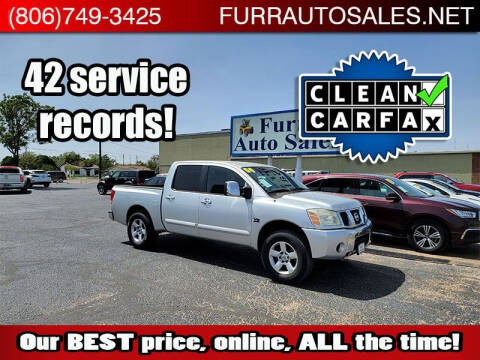 2004 Nissan Titan for sale at FURR AUTO SALES in Lubbock TX