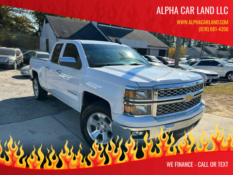 2014 Chevrolet Silverado 1500 for sale at Alpha Car Land LLC in Snellville GA