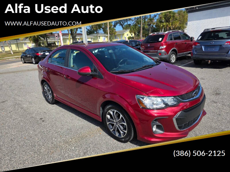 2019 Chevrolet Sonic for sale at Alfa Used Auto in Holly Hill FL