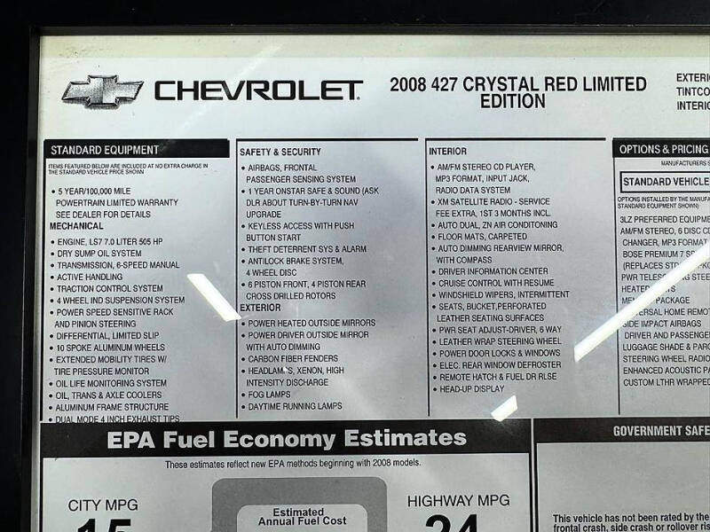 2008 Chevrolet Corvette