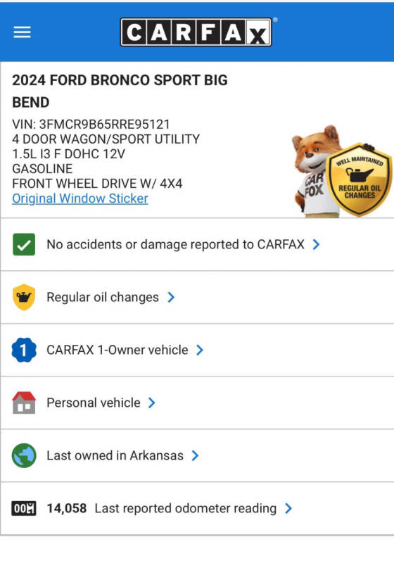 2024 Ford Bronco Sport Big Bend