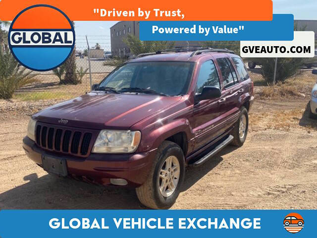 1999 Jeep Grand Cherokee for sale at GLOBAL VEHICLE EXCHANGE LLC in Somerton, AZ