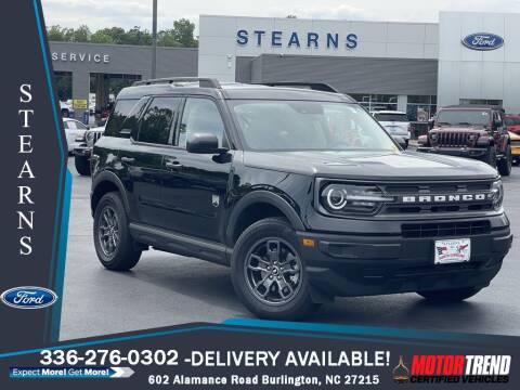 2022 Ford Bronco Sport for sale at Stearns Ford in Burlington NC