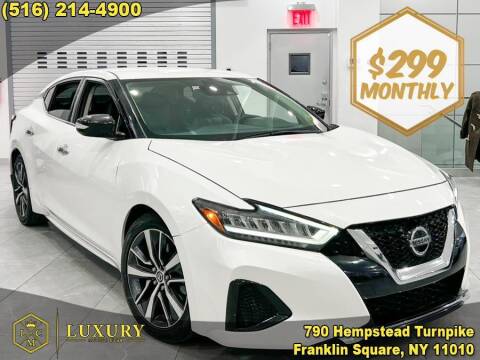 2020 Nissan Maxima for sale at LUXURY MOTOR CLUB in Franklin Square NY