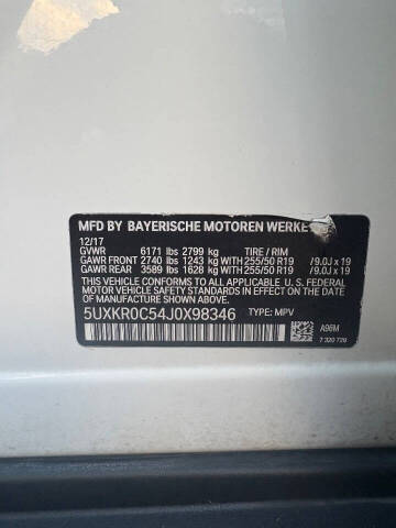 2018 BMW X5 xDrive35i