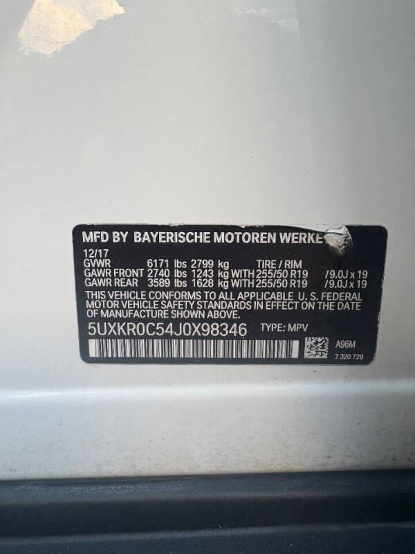 2018 BMW X5 xDrive35i