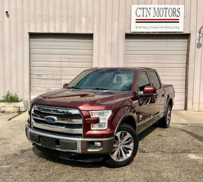 2015 Ford F-150 for sale at CTN MOTORS in Houston TX