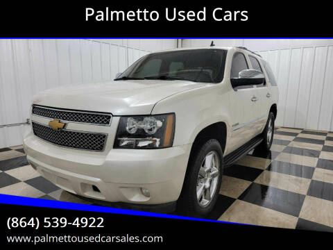 2013 Chevrolet Tahoe for sale at Palmetto Used Cars in Piedmont SC