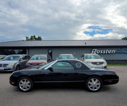 2002 Ford Thunderbird for sale at ROSSTEN AUTO SALES in Grand Forks ND