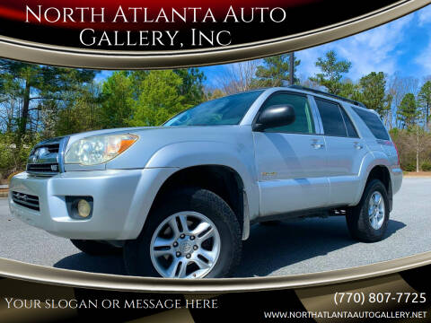 2008 Toyota 4Runner for sale at North Atlanta Auto Gallery, Inc in Alpharetta GA
