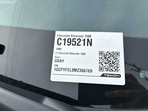 2021 Chevrolet Silverado 1500